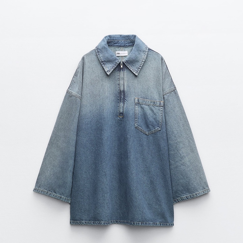Denim TRF dress